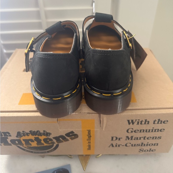 NIB England Made Dr. Martens Vintage Nubuck Tear Drop Mary Janes UK5 US 7-7.5 - Picture 7 of 10